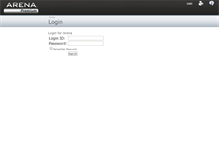 Tablet Screenshot of kccarena.com